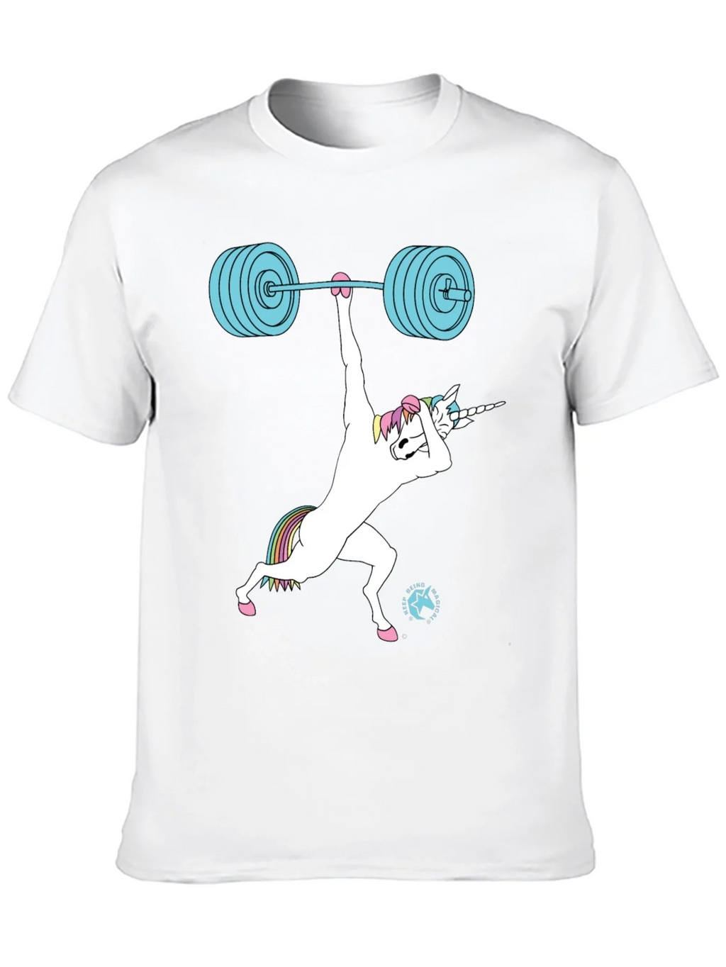 Unicorn Weightlifting T-Shirt product image 12