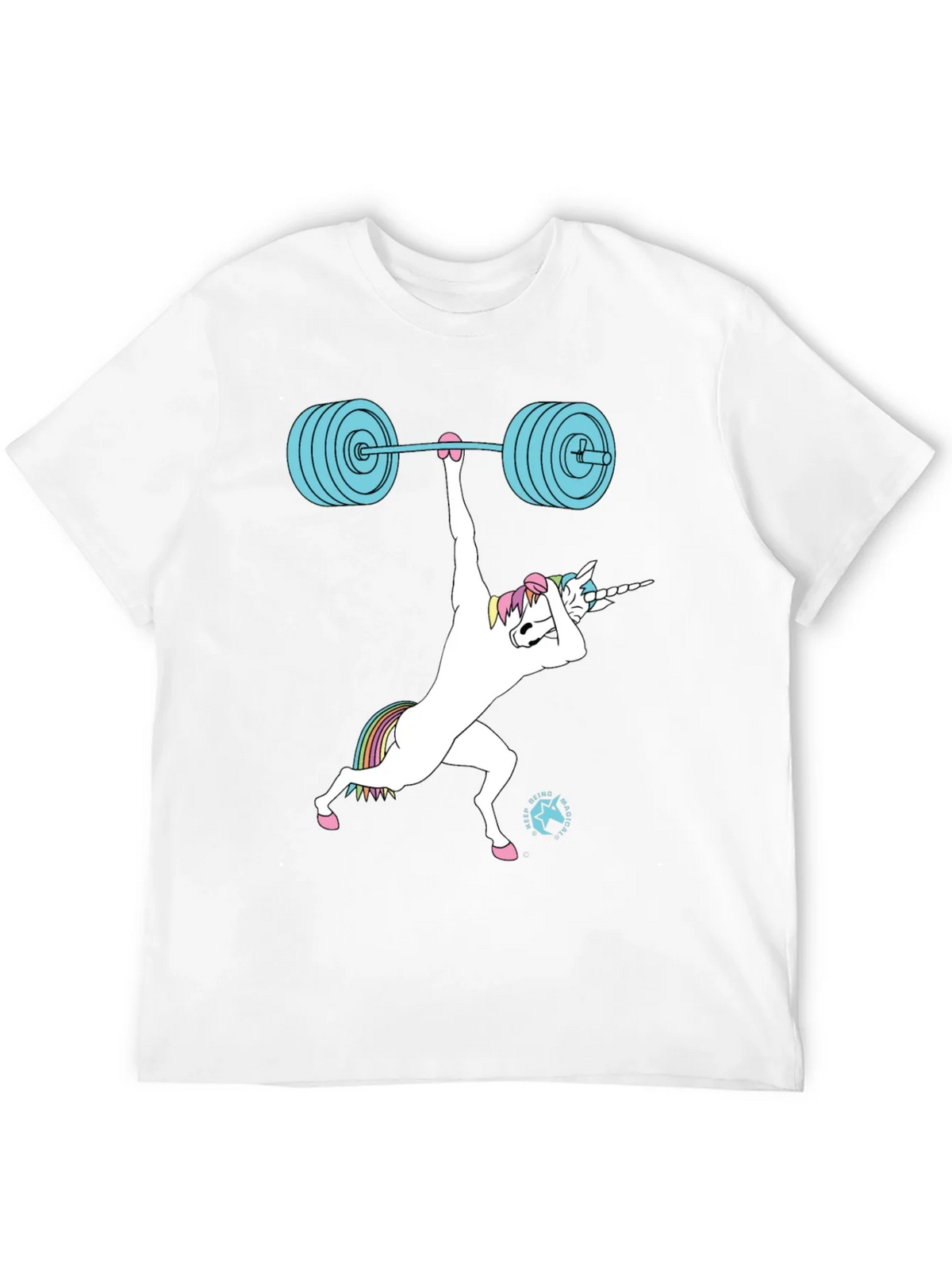 Unicorn Weightlifting T-Shirt product image 3