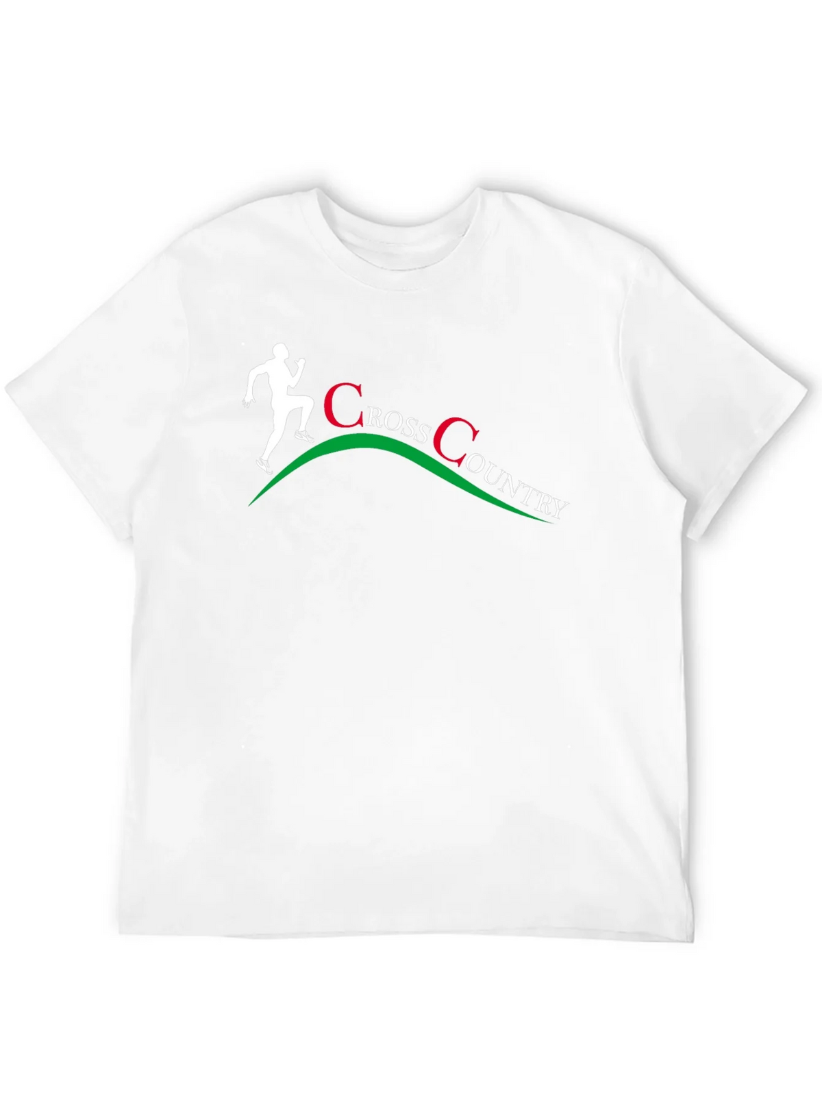 Cross Country Runner Graphic T-Shirt - Black product image 3