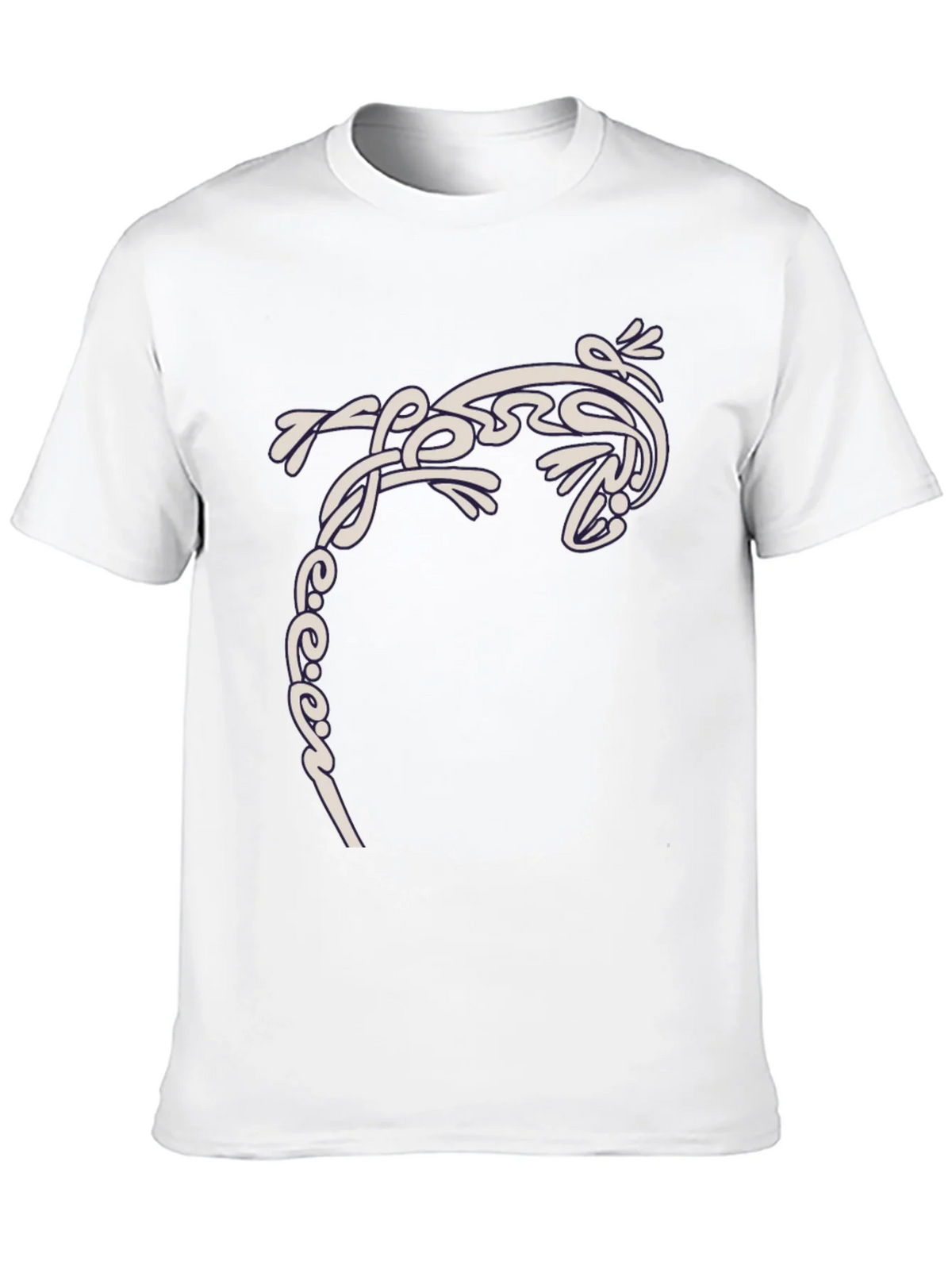 Tribal Gecko T-Shirt - Stylish Black Tee product image 12