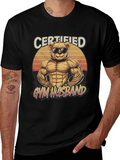 Certified Gym Husband Graphic T-Shirt product image 1