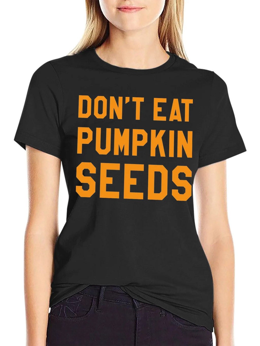 Dont Eat Pumpkin Seeds Graphic Tee product image 5