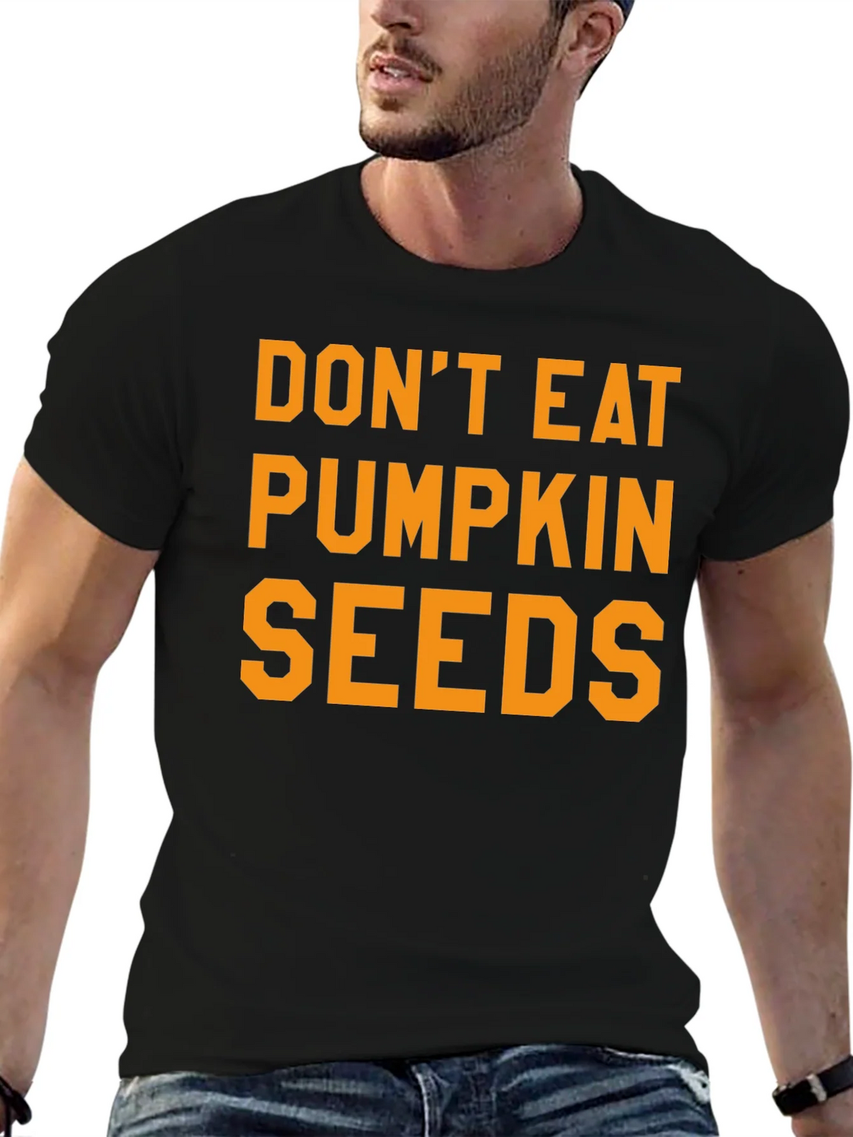 Dont Eat Pumpkin Seeds Graphic Tee product image 9