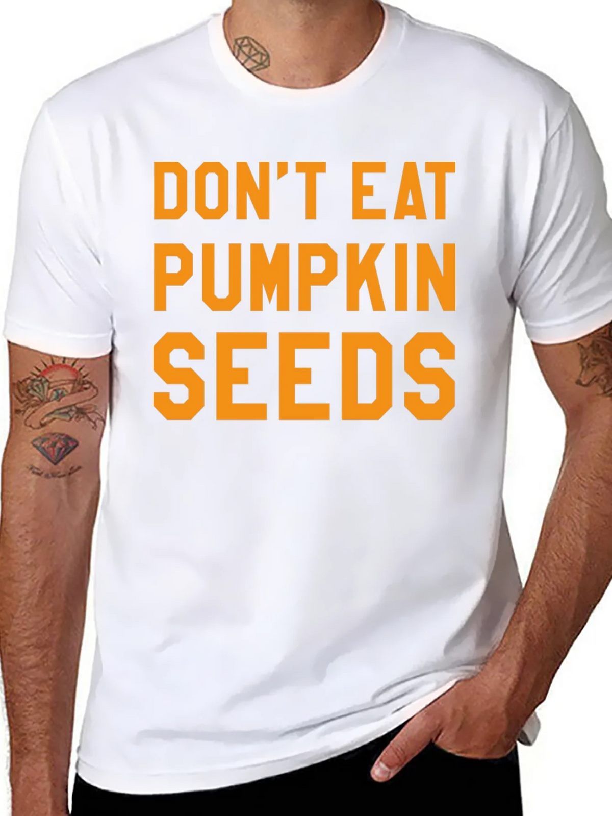 Dont Eat Pumpkin Seeds Graphic Tee product image 10