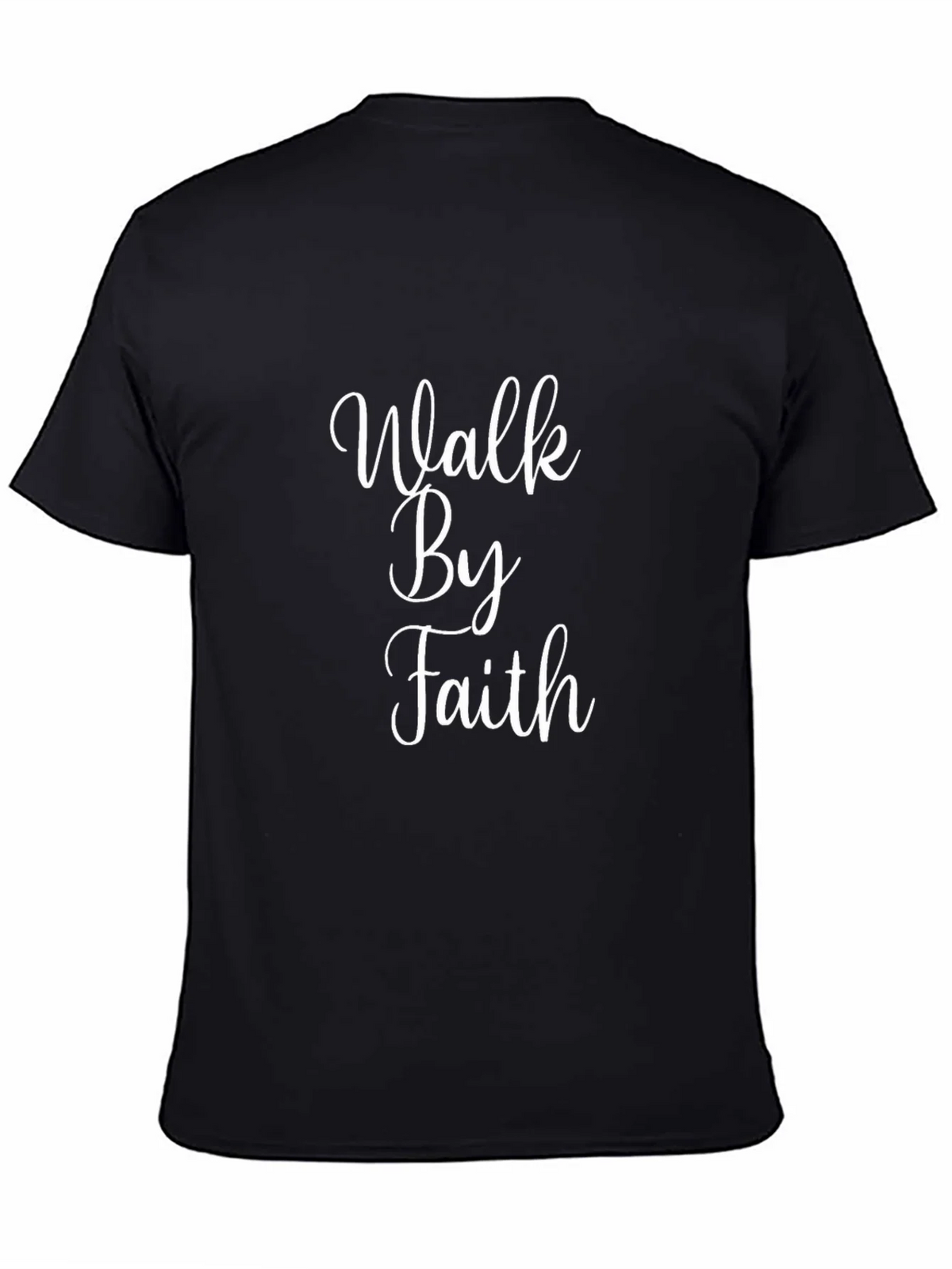 Walk By Faith Black T-Shirt product image 7