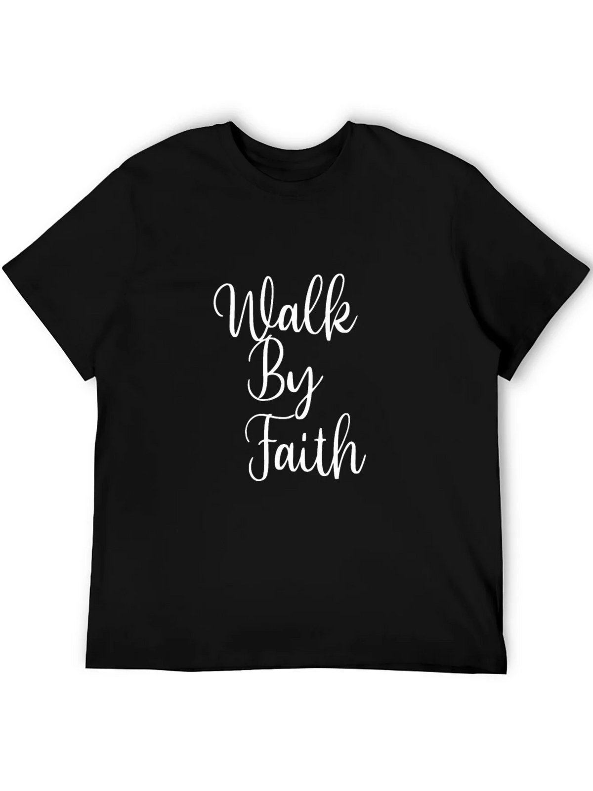 Walk By Faith Black T-Shirt product image 8