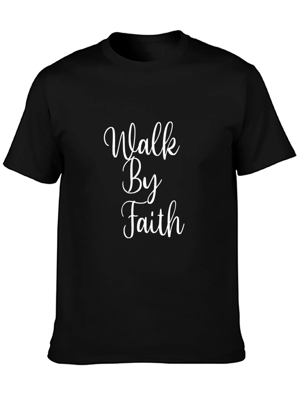 Walk By Faith Black T-Shirt product image 6
