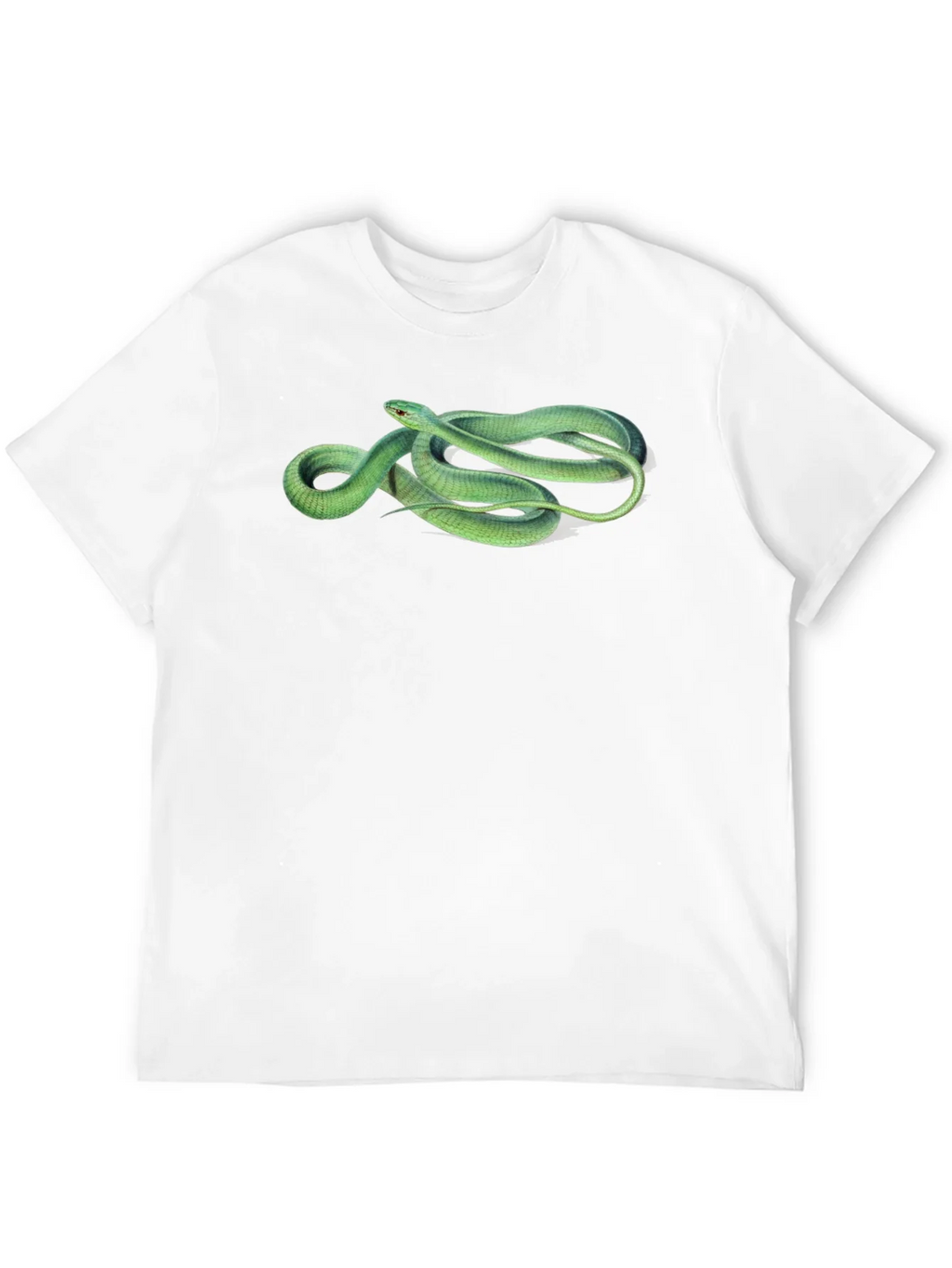 Green Snake Graphic T-Shirt - Stylish Mens Tee product image 3