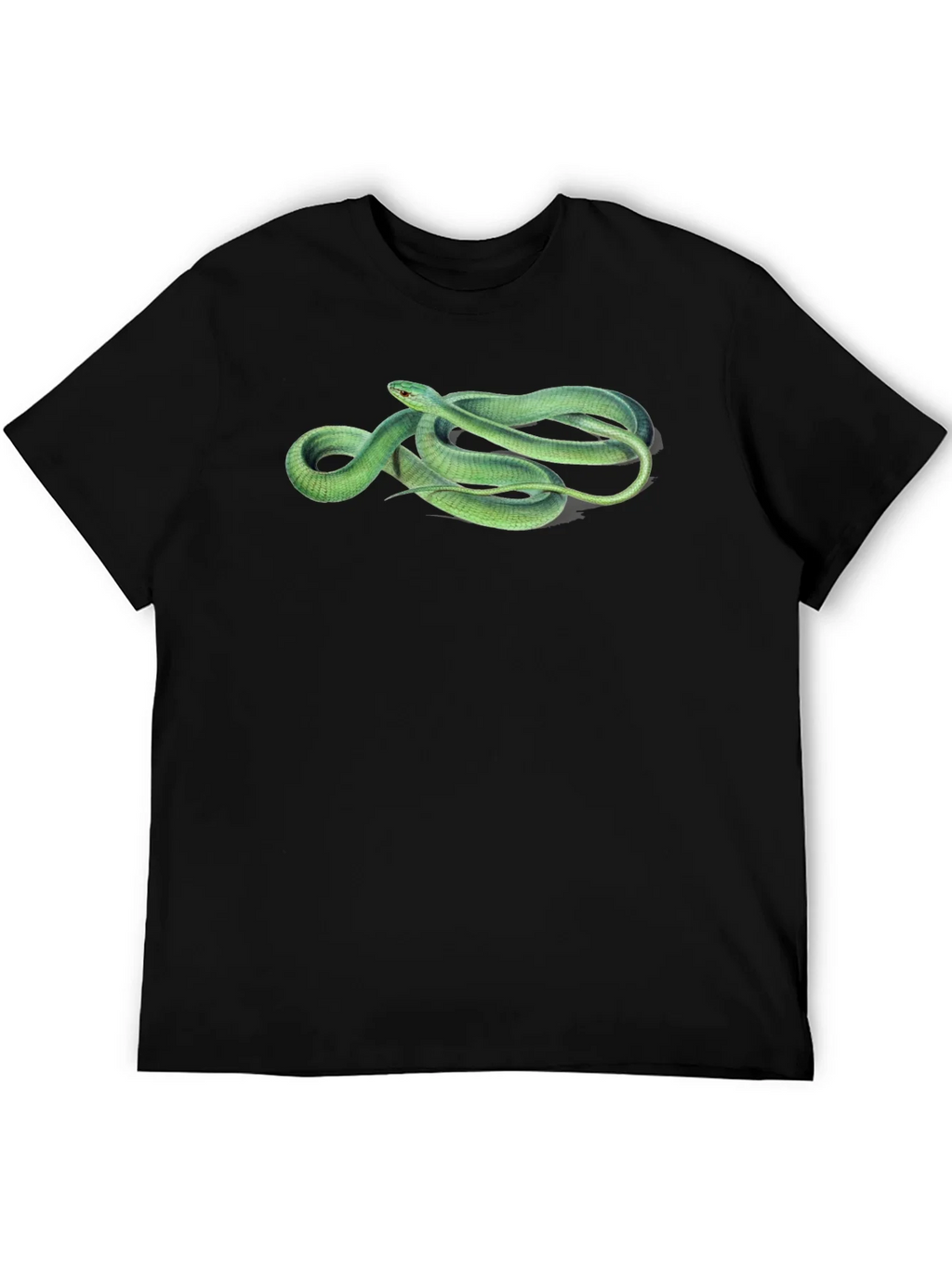 Green Snake Graphic T-Shirt - Stylish Mens Tee product image 8