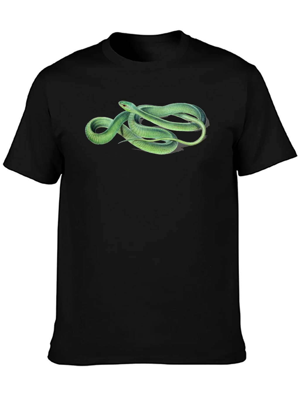 Green Snake Graphic T-Shirt - Stylish Mens Tee product image 6