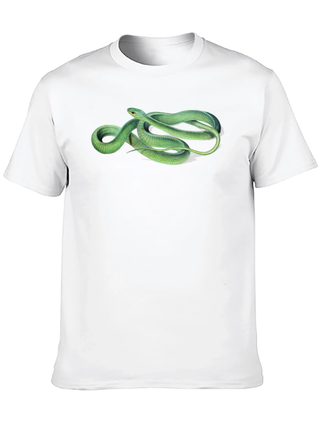 Green Snake Graphic T-Shirt - Stylish Mens Tee product image 12