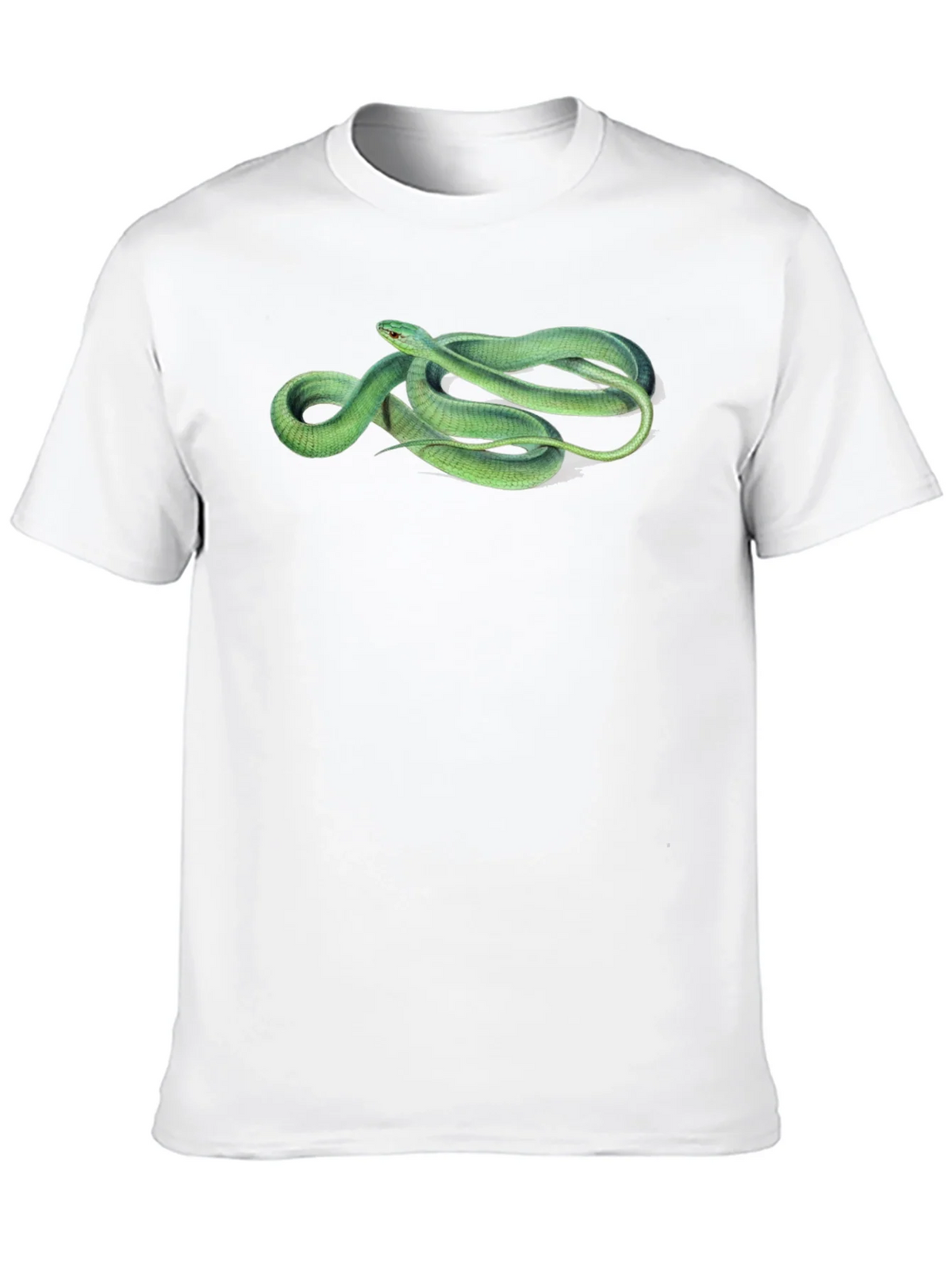 Green Snake Graphic T-Shirt - Stylish Mens Tee product image 12