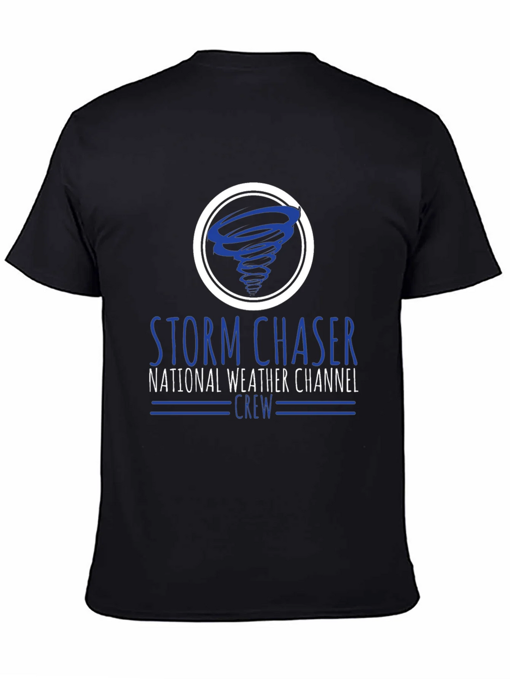 Storm Chaser National Weather Channel Crew T-Shirt product image 7