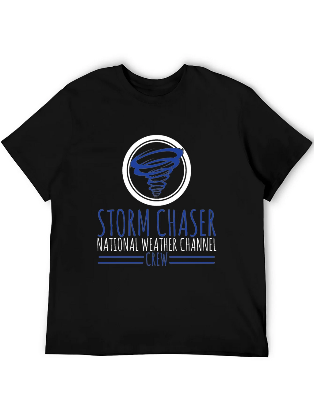Storm Chaser National Weather Channel Crew T-Shirt product image 8