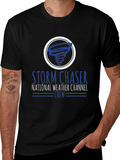 Storm Chaser National Weather Channel Crew T-Shirt product image 1