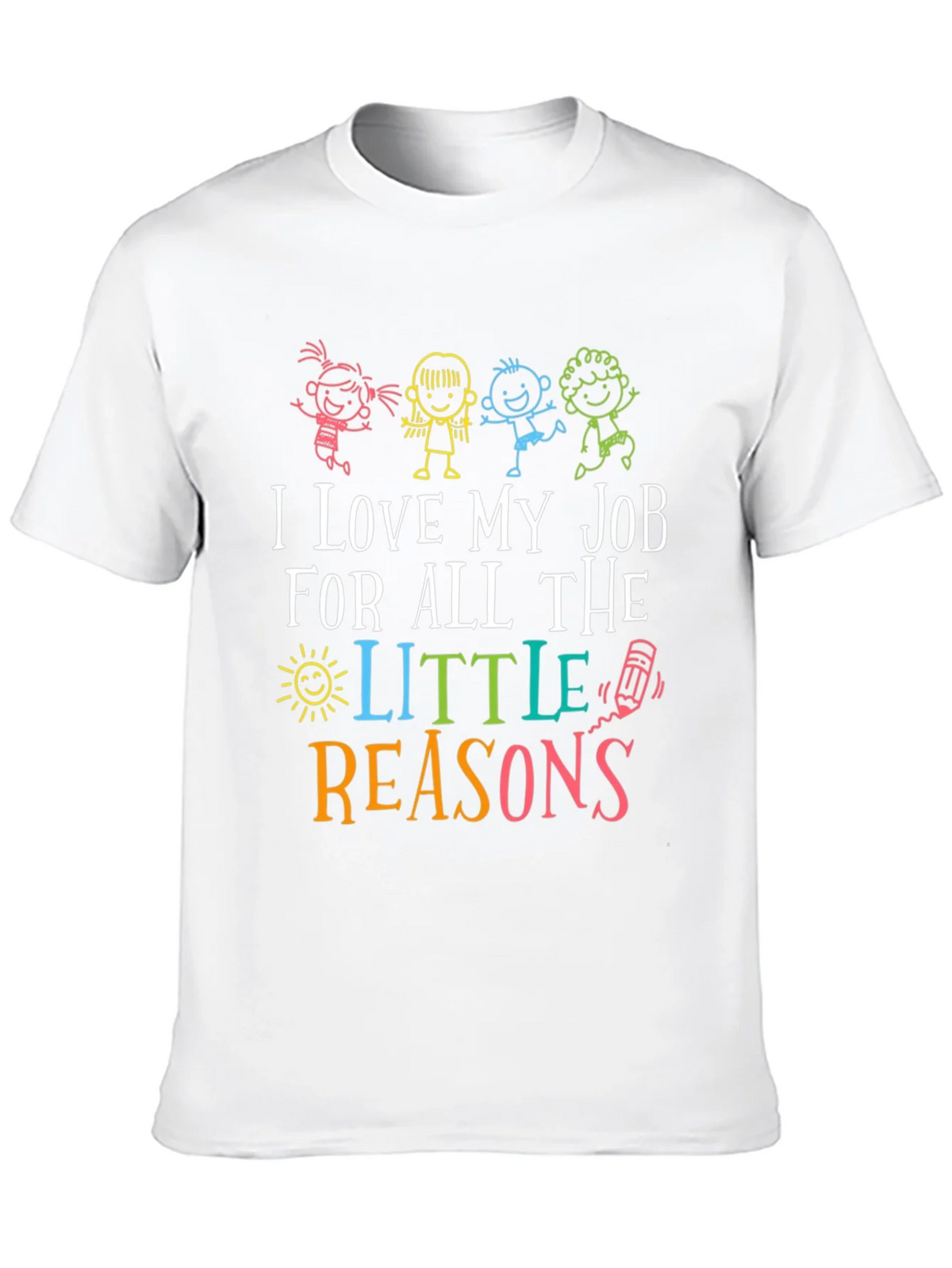 I Love My Job Teacher Graphic Tee product image 12