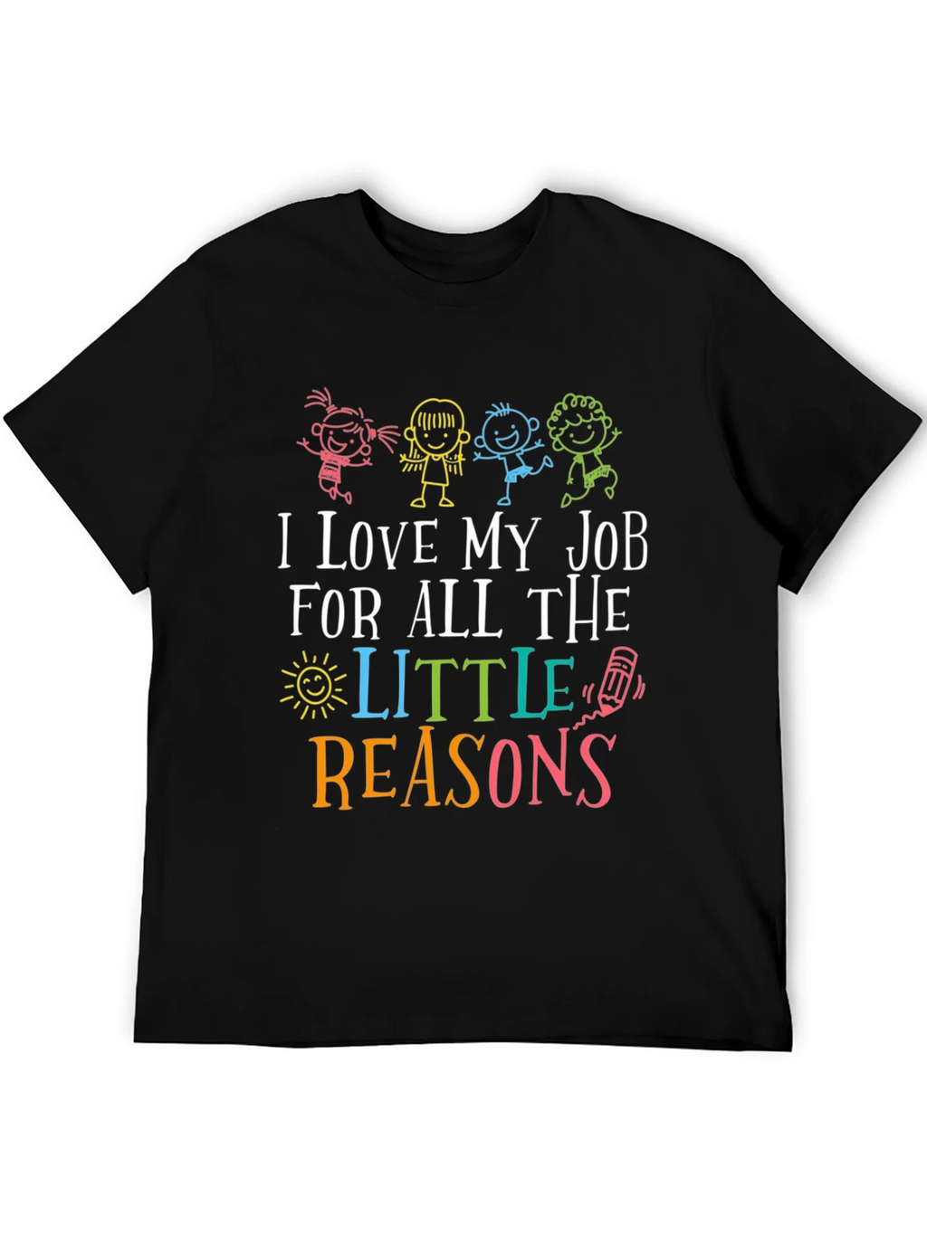 I Love My Job Teacher Graphic Tee product image 8