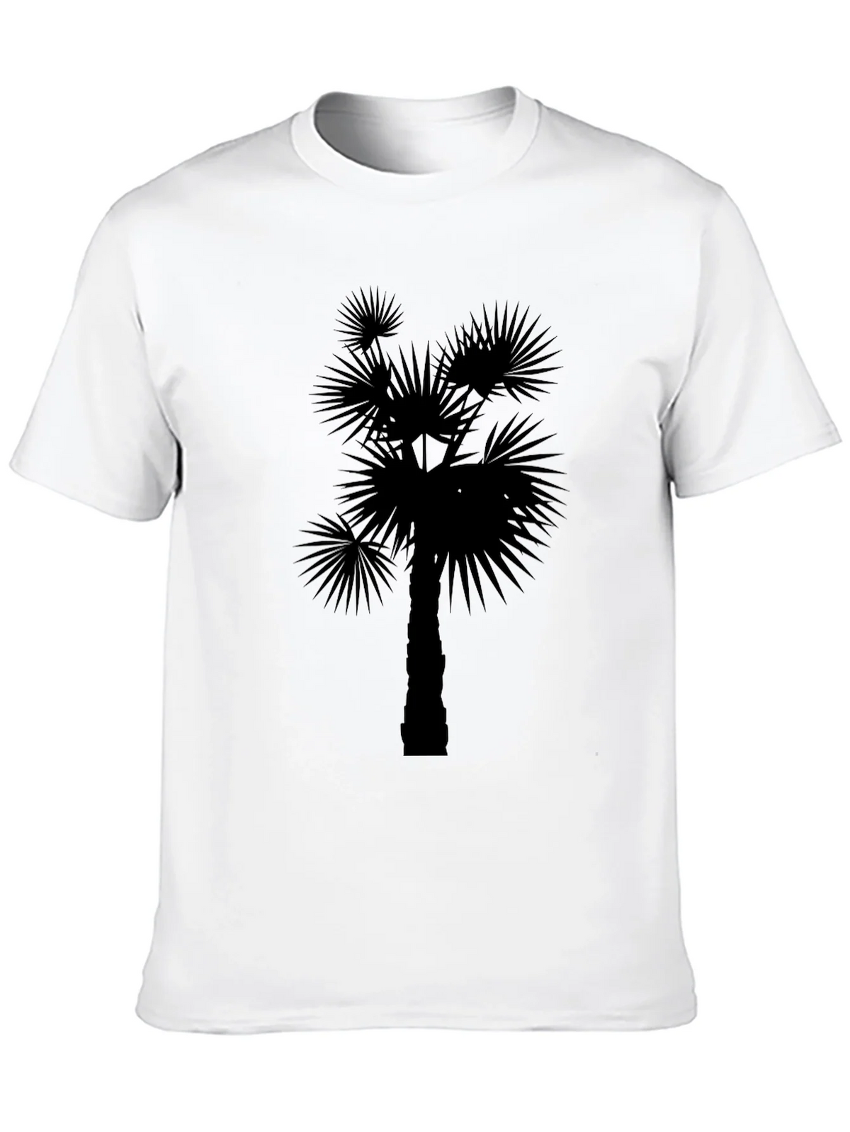 Palm Tree Silhouette Black T-Shirt product image 12