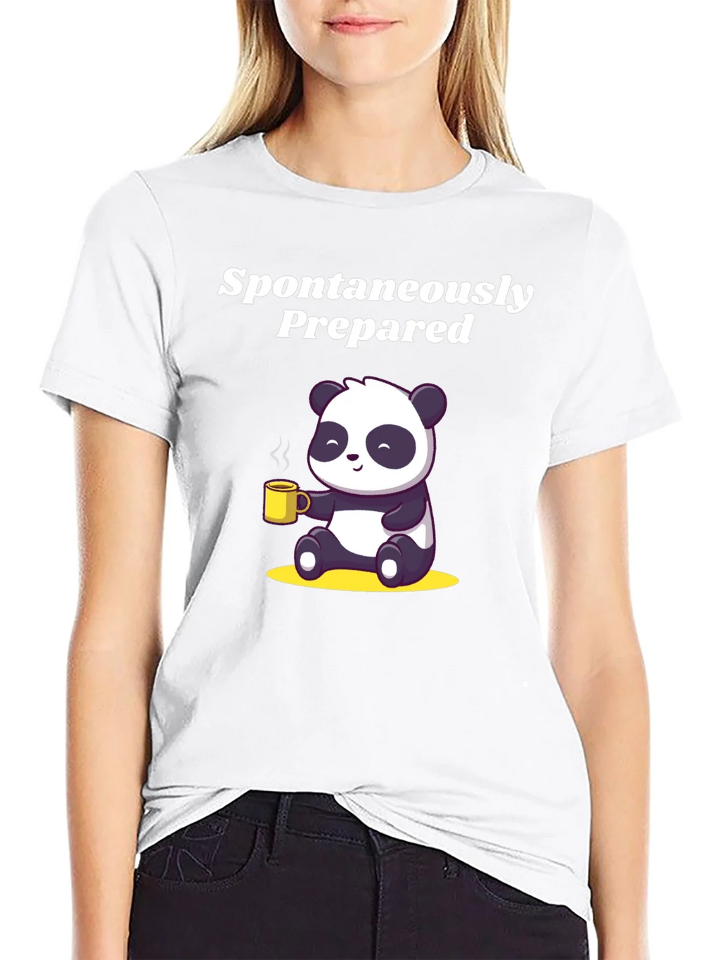 Spontaneously Prepared Panda T-Shirt product image 11