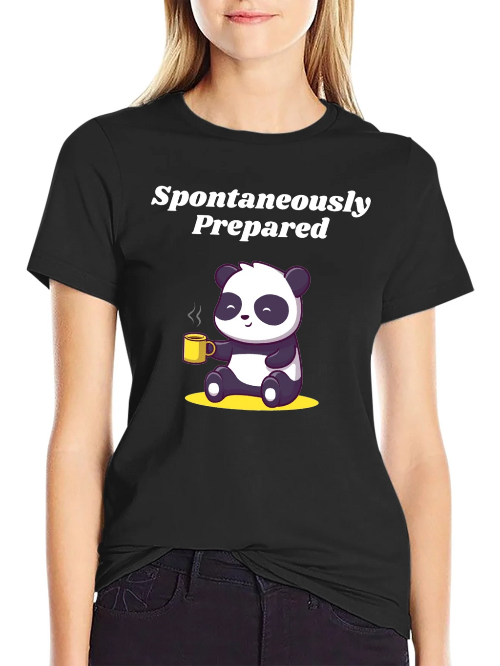 Spontaneously Prepared Panda T-Shirt product image 5