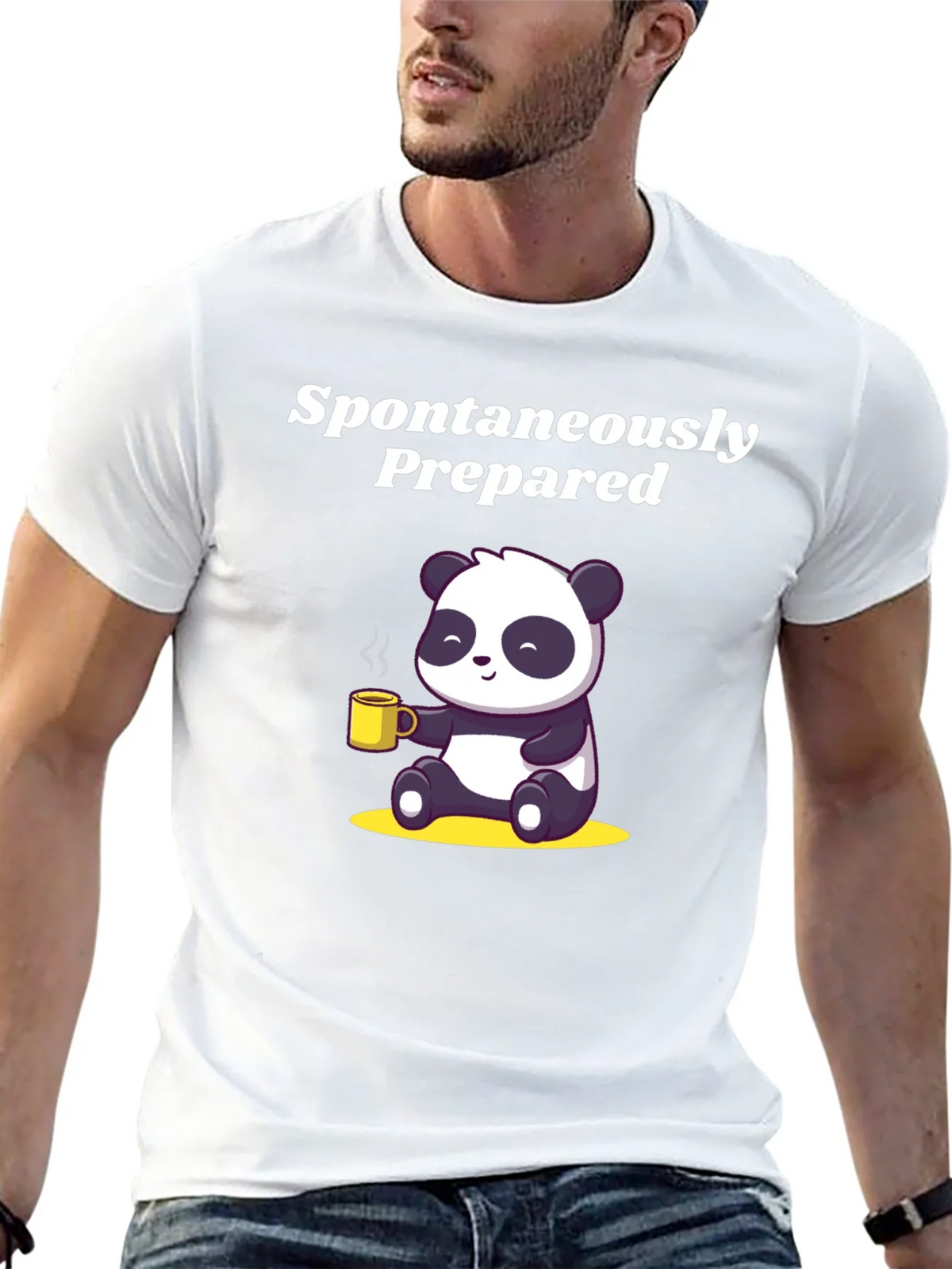 Spontaneously Prepared Panda T-Shirt product image 4
