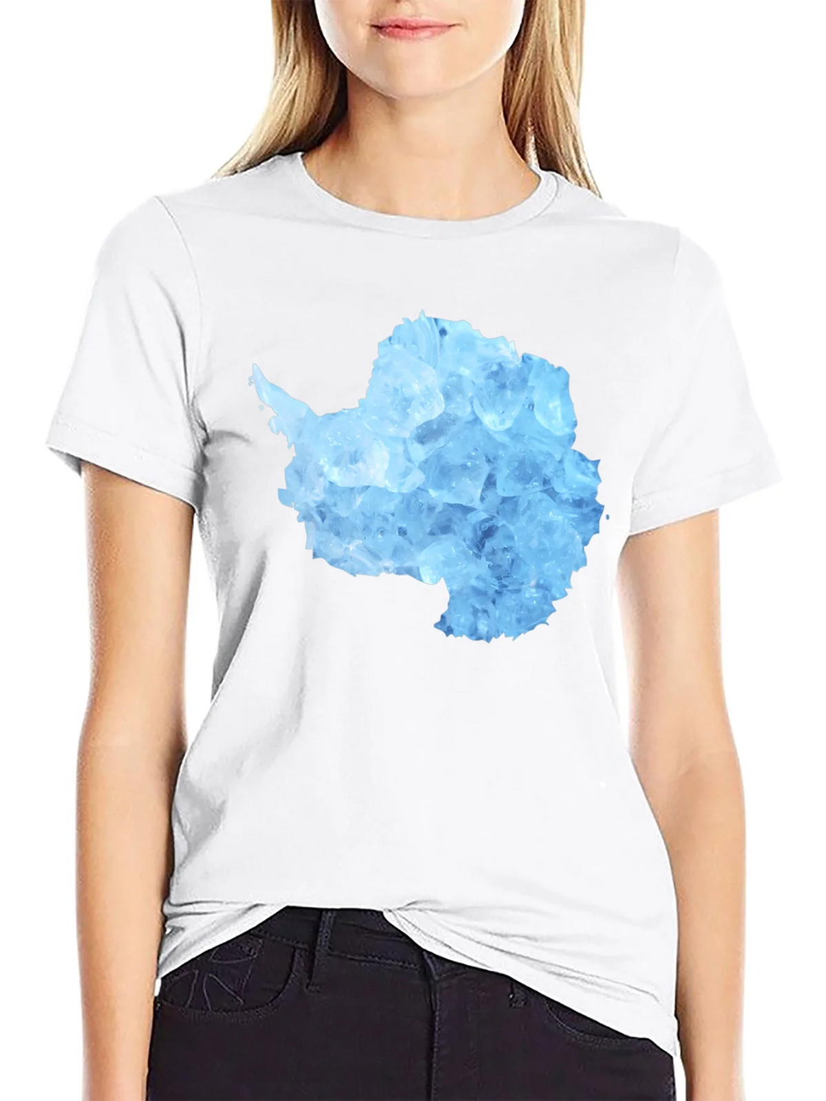 Antarctica Ice Continent Graphic Tee product image 11