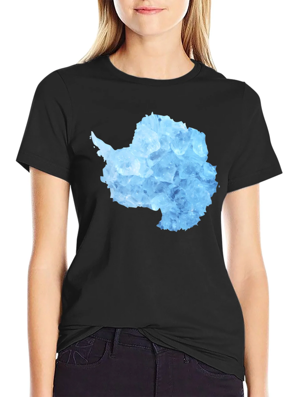 Antarctica Ice Continent Graphic Tee product image 5