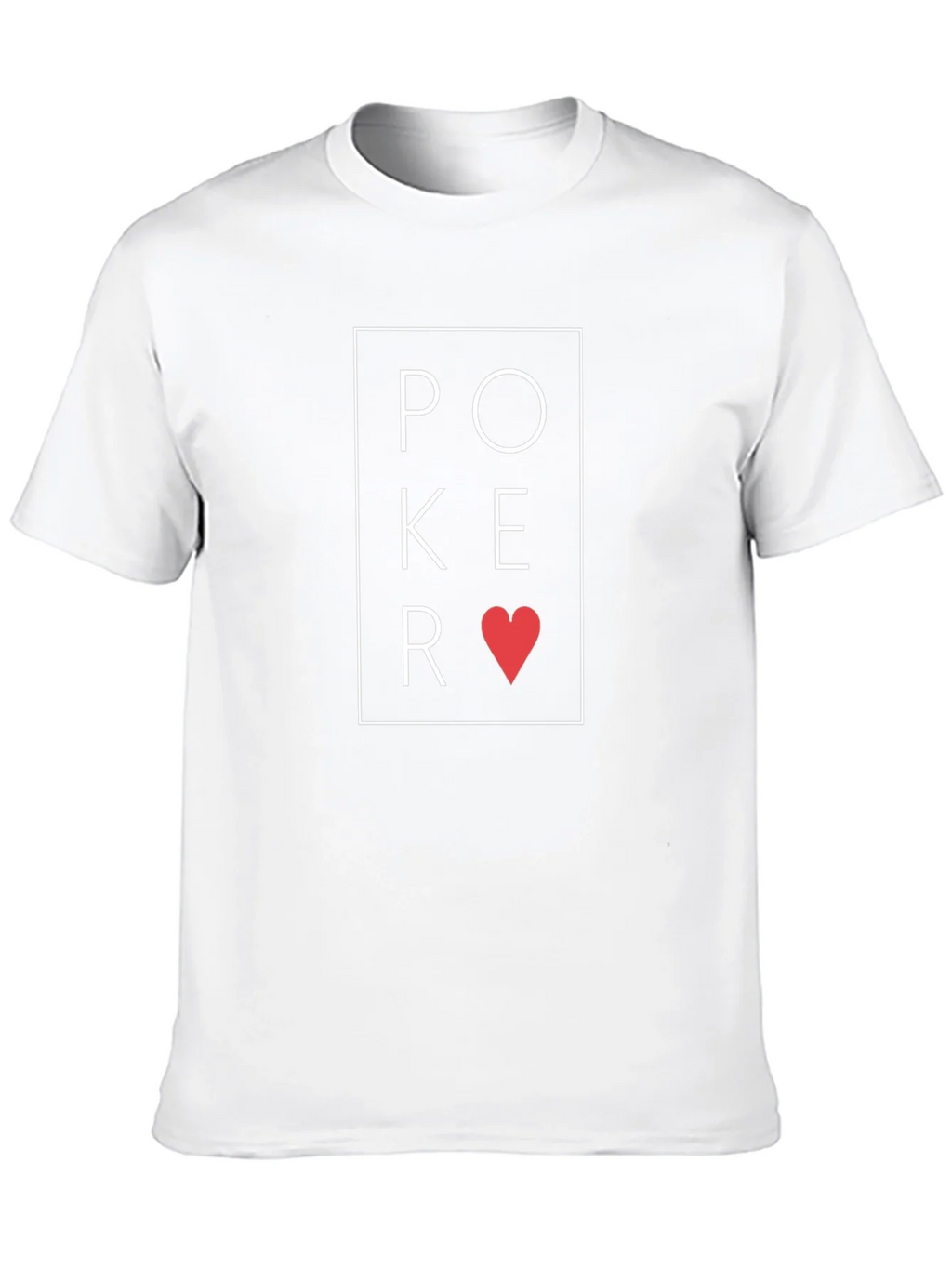 Poker Heart Graphic Tee - Stylish Black T-Shirt product image 12