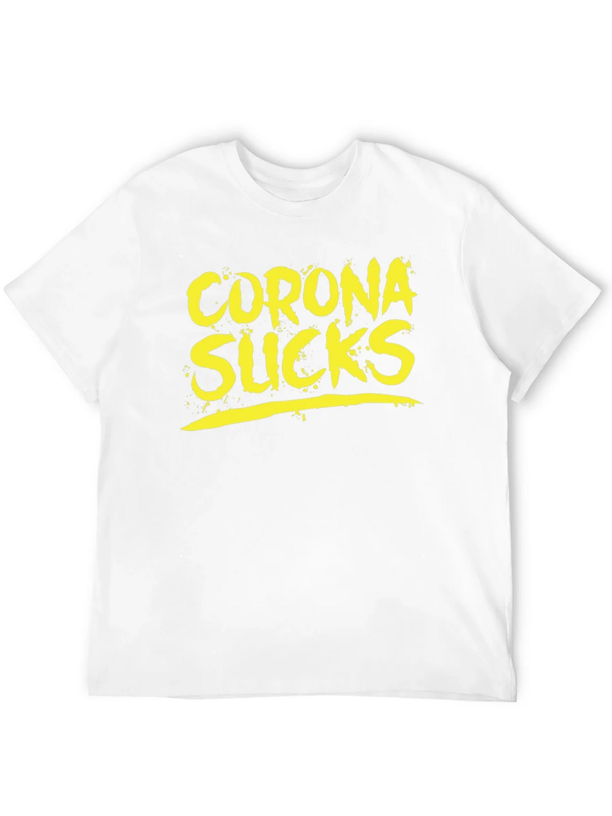 Corona Sucks Graphic Tee - Black Casual T-Shirt product image 3