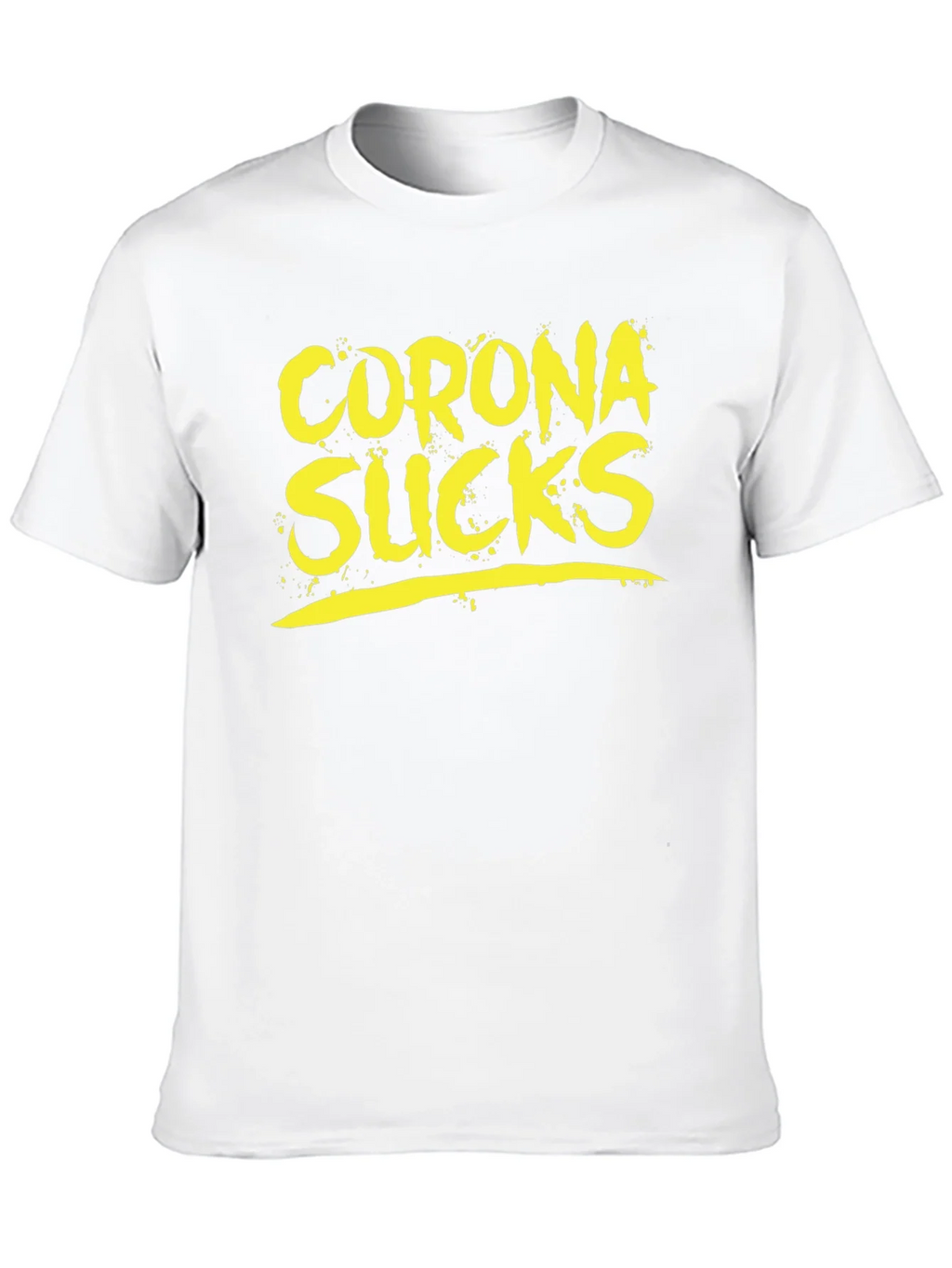 Corona Sucks Graphic Tee - Black Casual T-Shirt product image 12