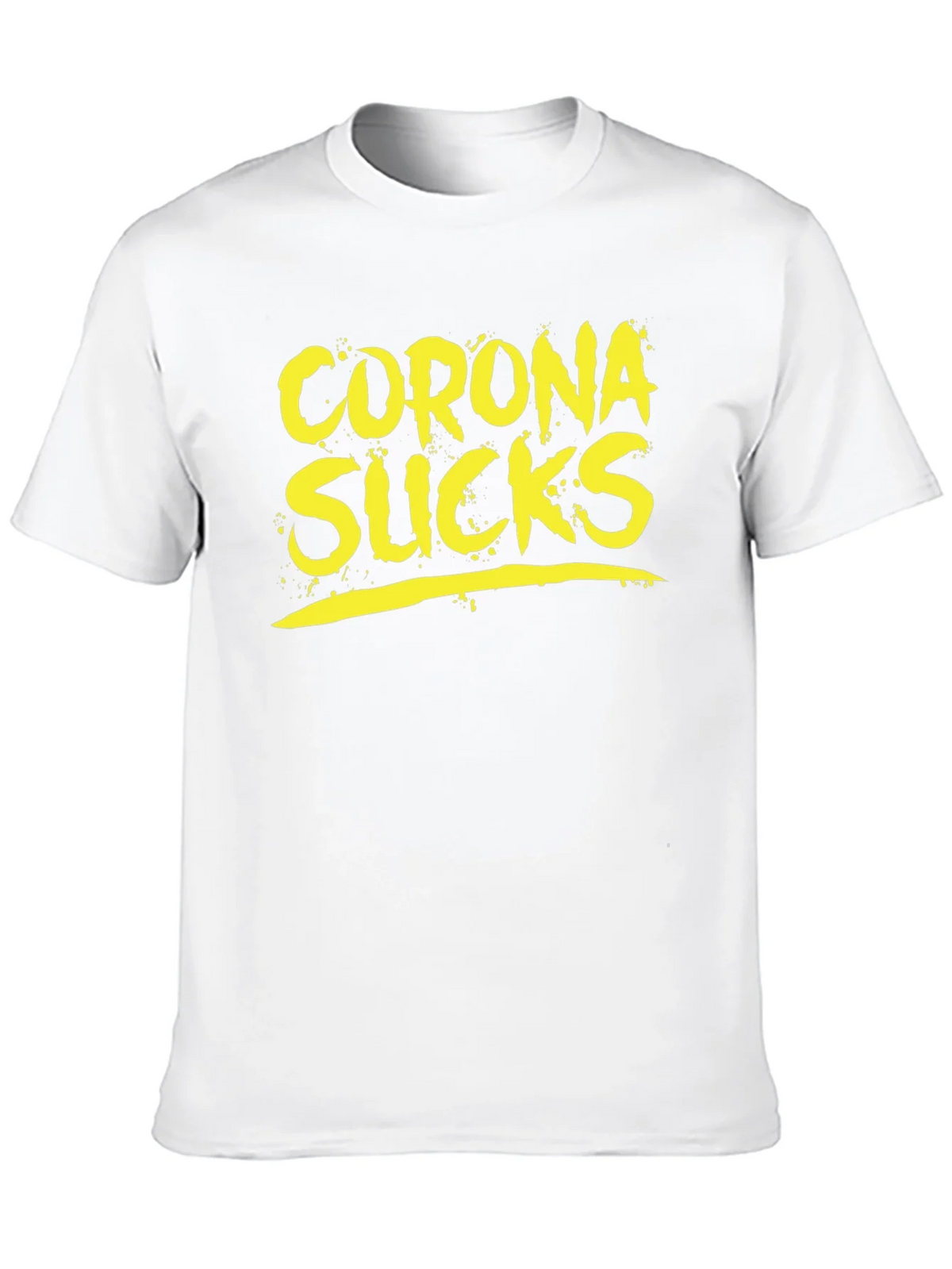 Corona Sucks Graphic Tee - Black Casual T-Shirt product image 12