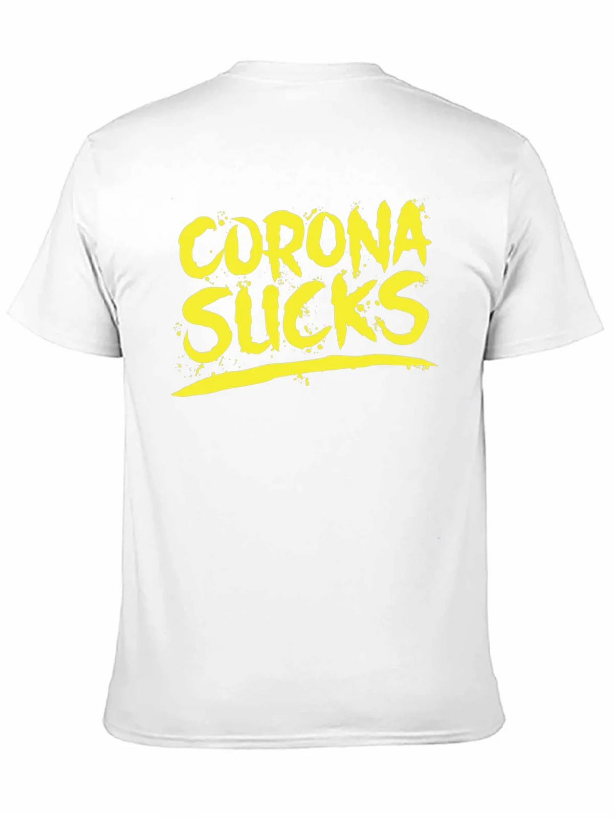 Corona Sucks Graphic Tee - Black Casual T-Shirt product image 2