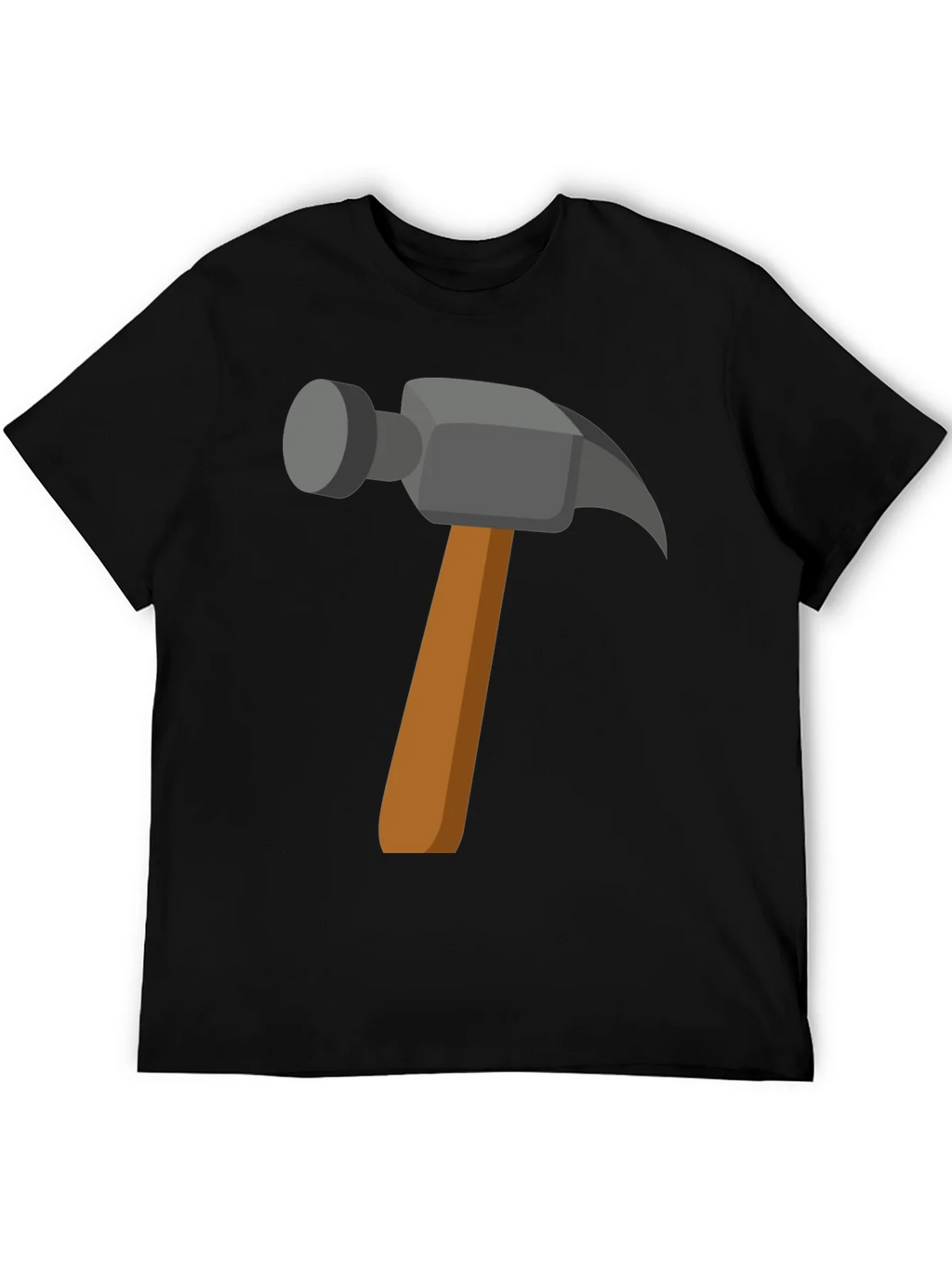 Hammer Graphic Tee - Black Cotton Comfort Fit product image 8