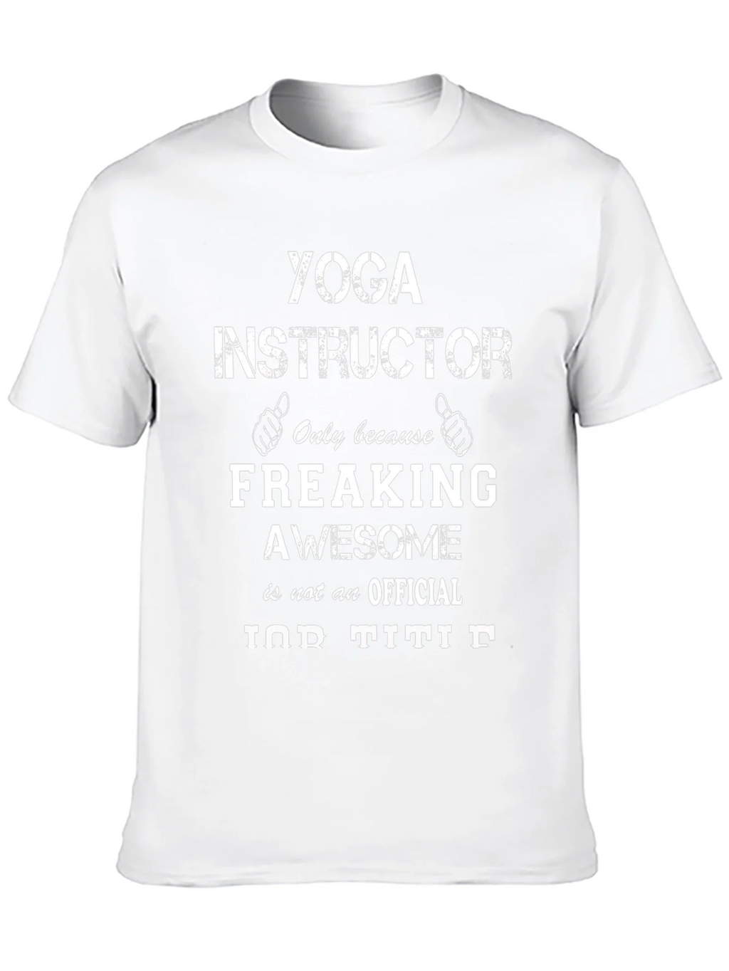 Yoga Instructor Awesome Job Title Graphic Tee product image 12