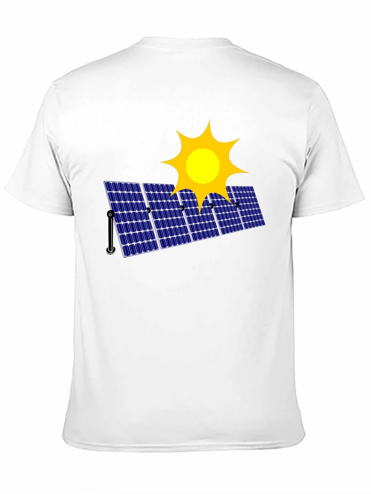 Solar Panel Graphic T-Shirt - Eco-Friendly Fashion product image 2