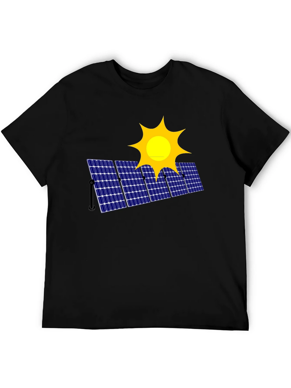 Solar Panel Graphic T-Shirt - Eco-Friendly Fashion product image 8