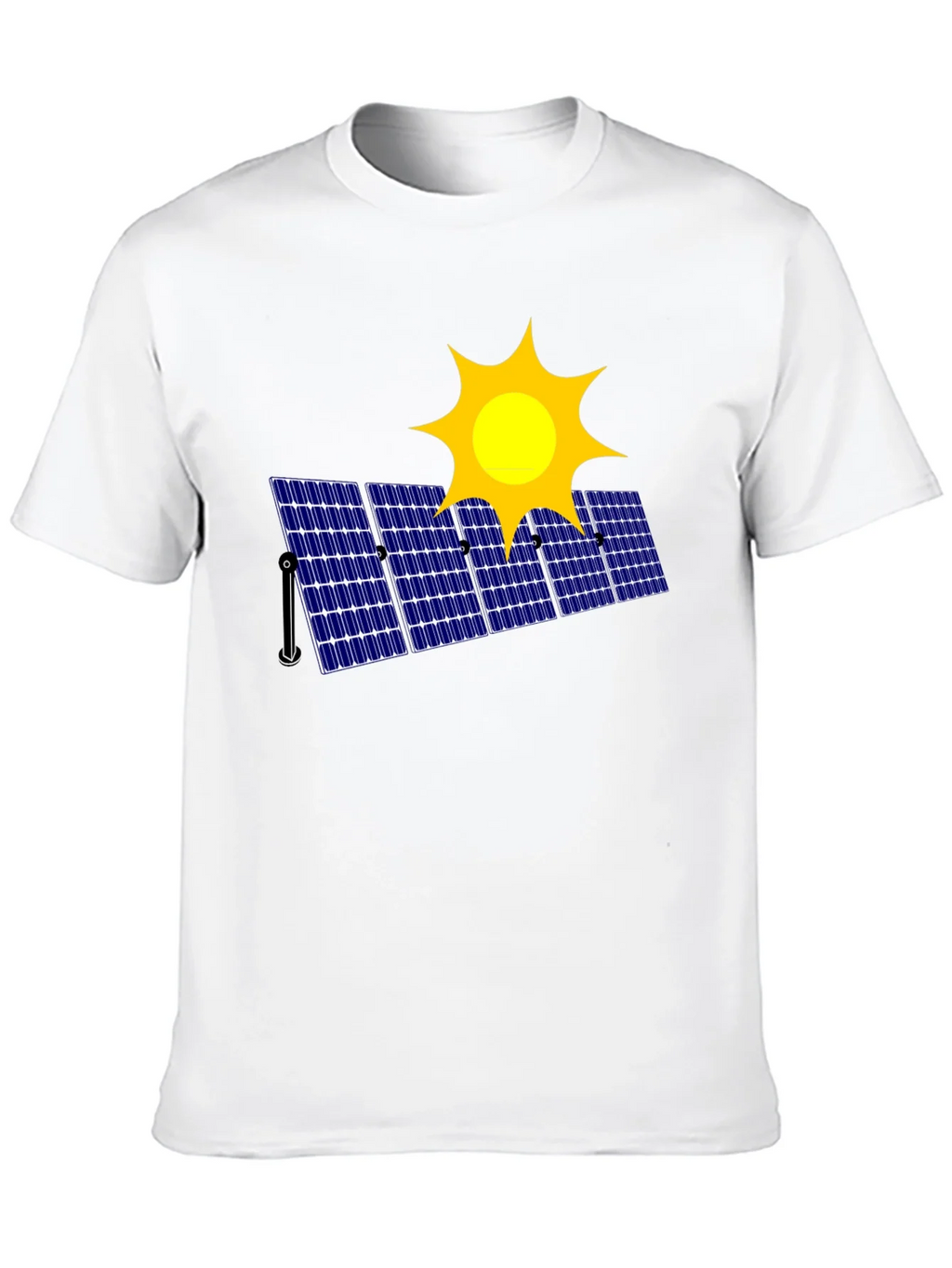 Solar Panel Graphic T-Shirt - Eco-Friendly Fashion product image 12