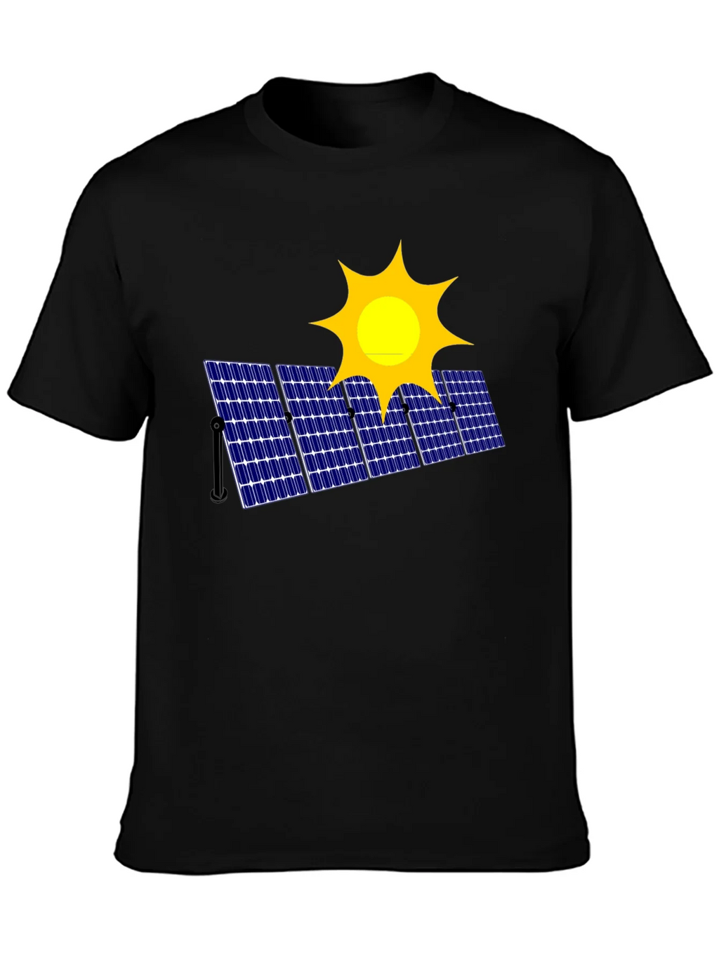 Solar Panel Graphic T-Shirt - Eco-Friendly Fashion product image 6