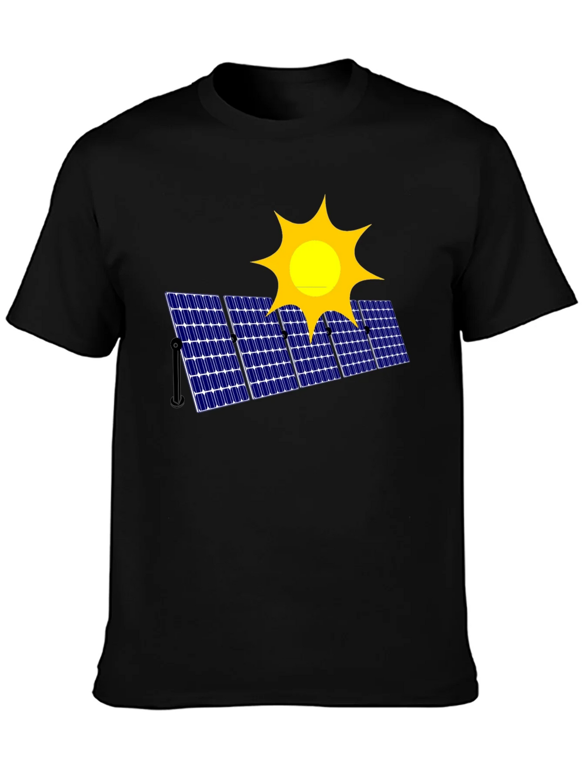 Solar Panel Graphic T-Shirt - Eco-Friendly Fashion product image 6