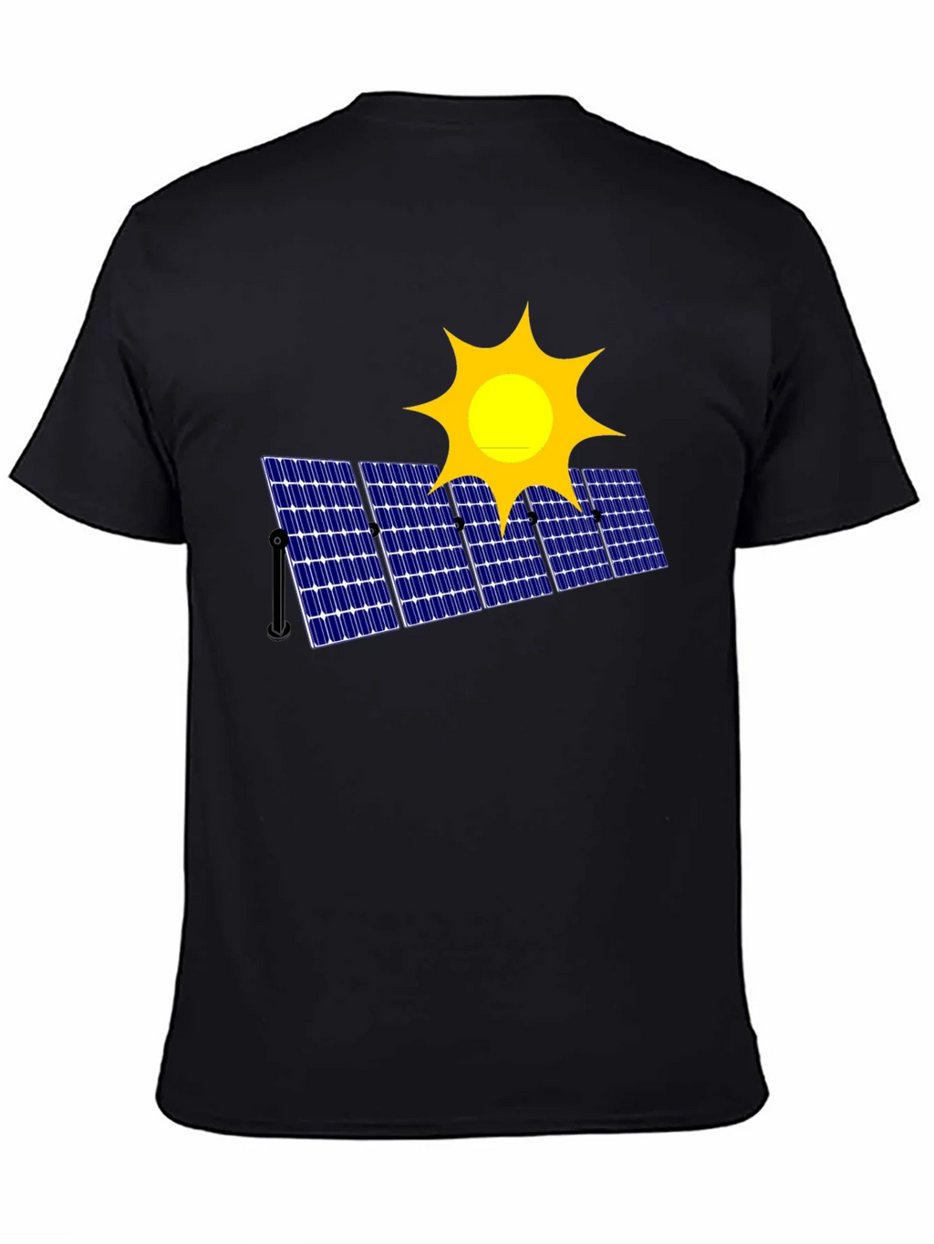 Solar Panel Graphic T-Shirt - Eco-Friendly Fashion product image 7