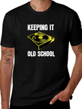 Keeping It Old School DJ Turntable T-Shirt product image 1