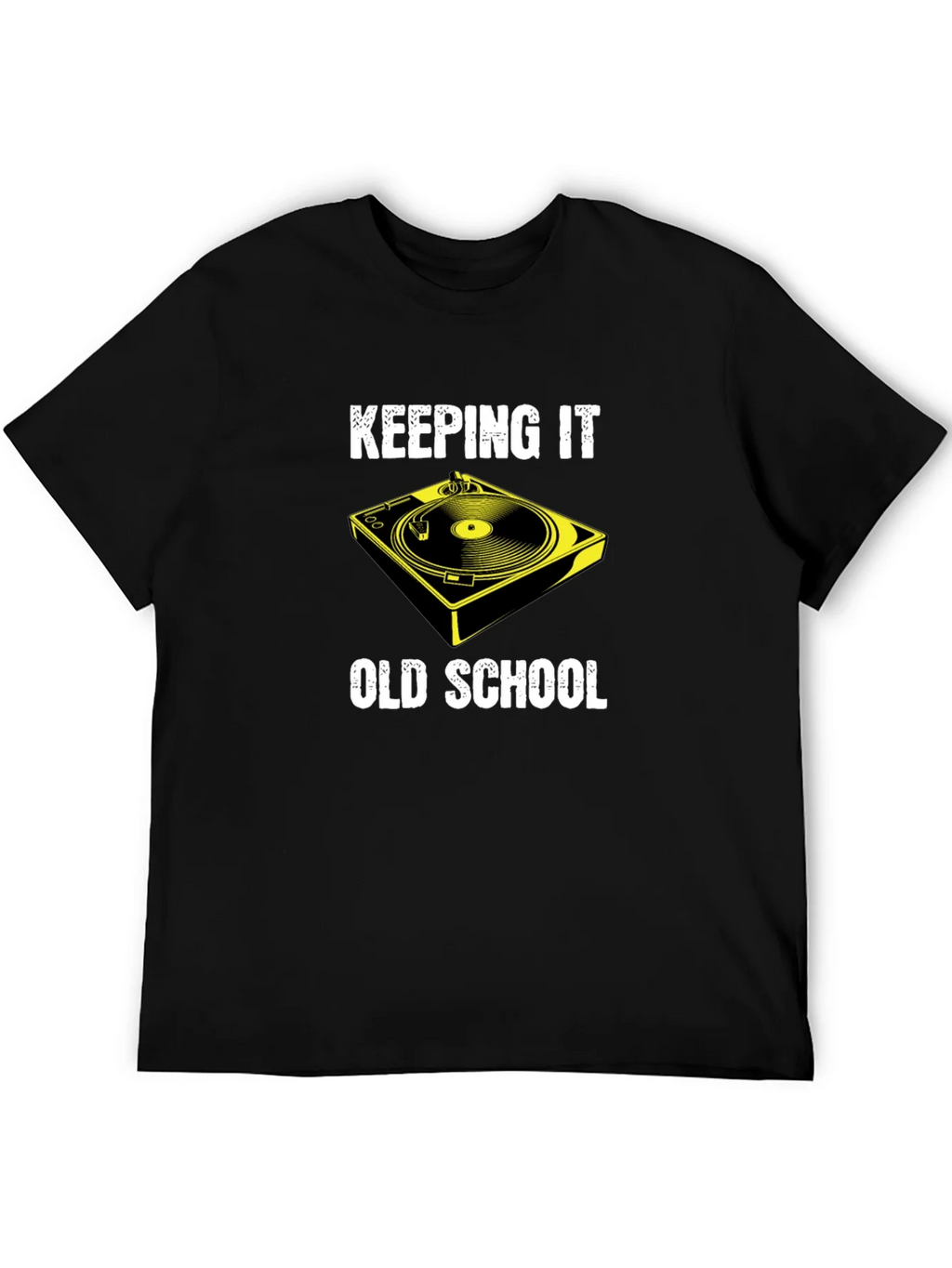Keeping It Old School DJ Turntable T-Shirt product image 8