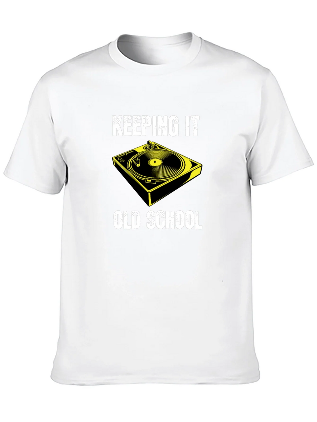 Keeping It Old School DJ Turntable T-Shirt product image 12