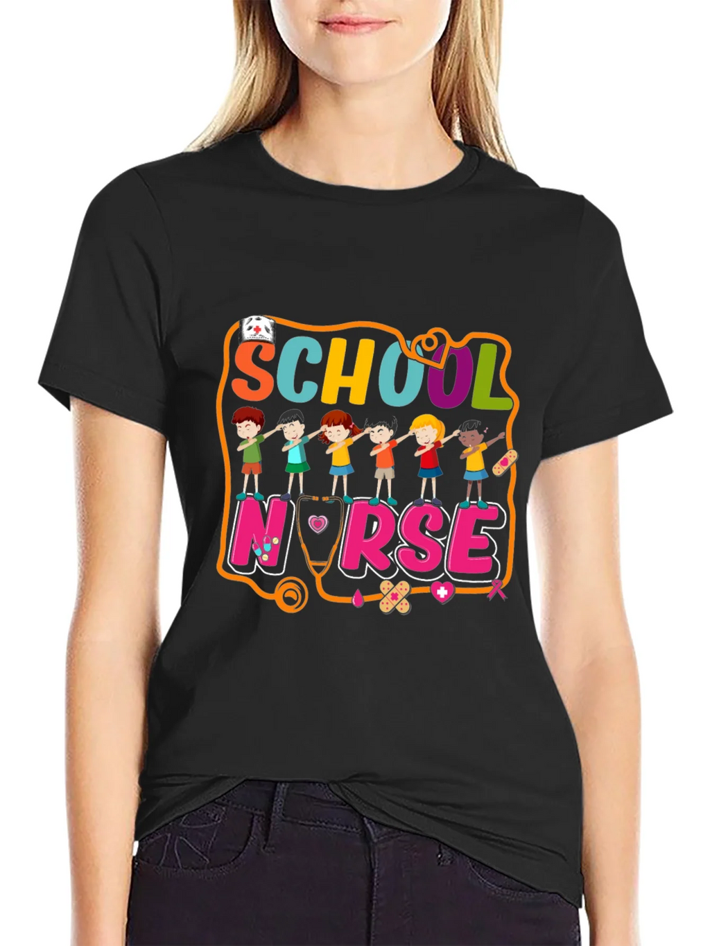 School Nurse T-Shirt Funny Appreciation Tee product image 5