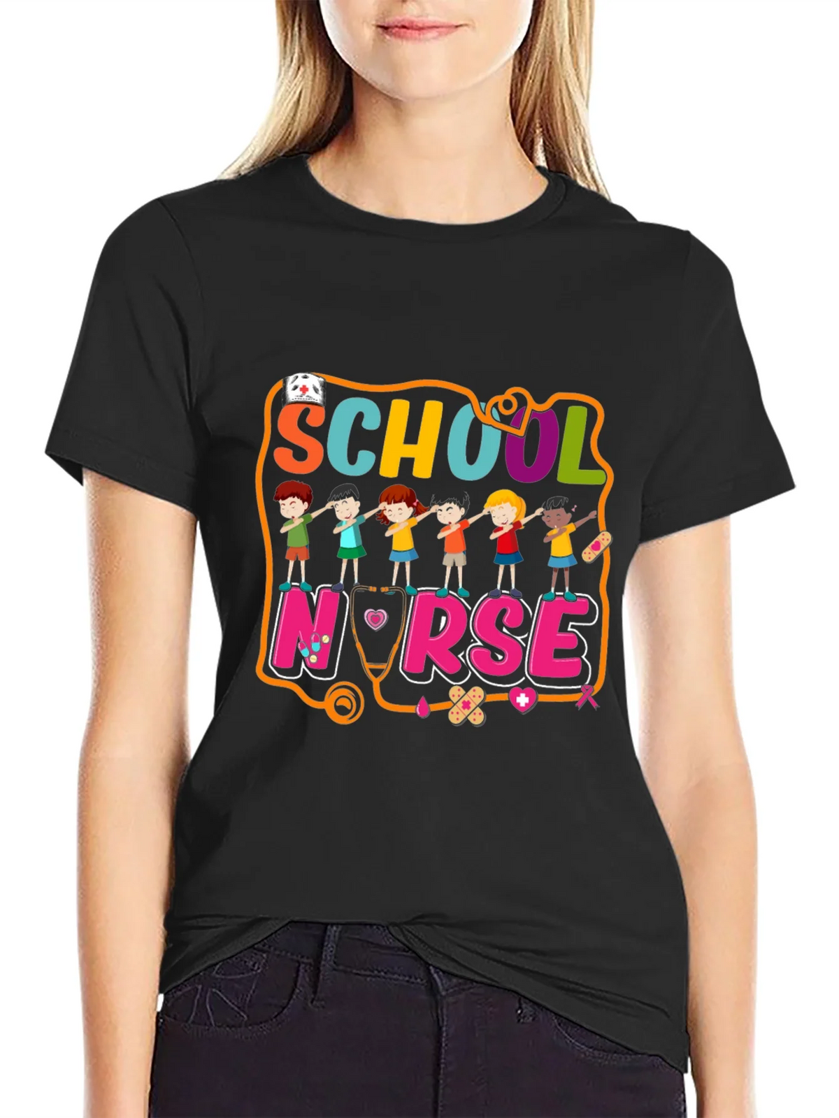School Nurse T-Shirt Funny Appreciation Tee product image 5