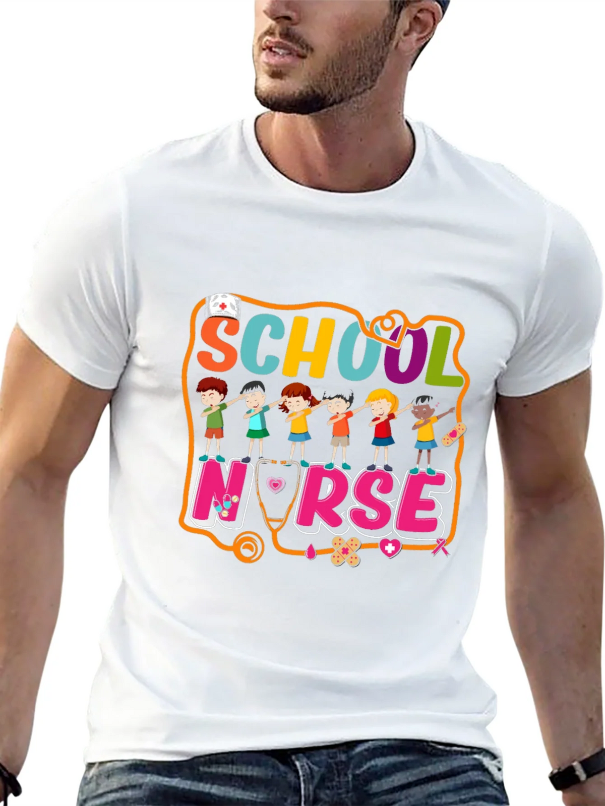 School Nurse T-Shirt Funny Appreciation Tee product image 4