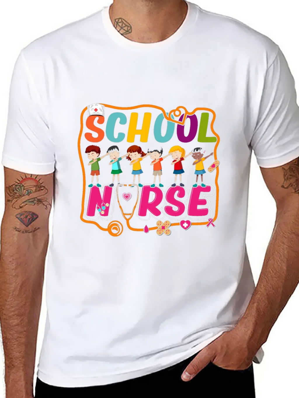 School Nurse T-Shirt Funny Appreciation Tee product image 10