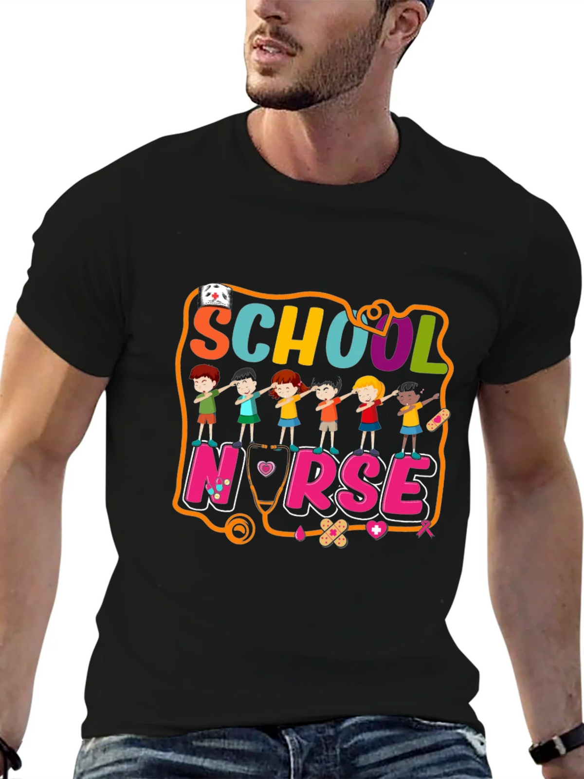 School Nurse T-Shirt Funny Appreciation Tee product image 9