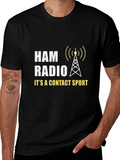 Ham Radio Contact Sport T-Shirt - Operator Apparel product image 1