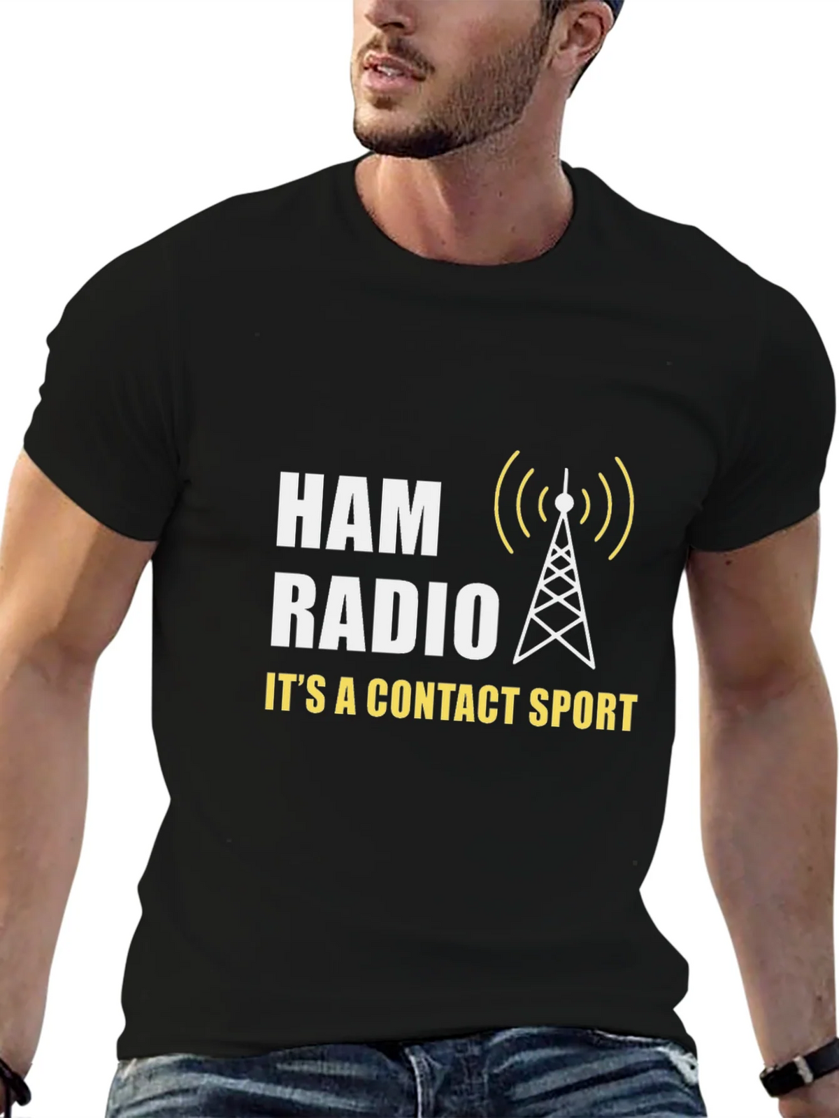 Ham Radio Contact Sport T-Shirt - Operator Apparel product image 9